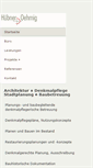 Mobile Screenshot of huebner-oehmig.de